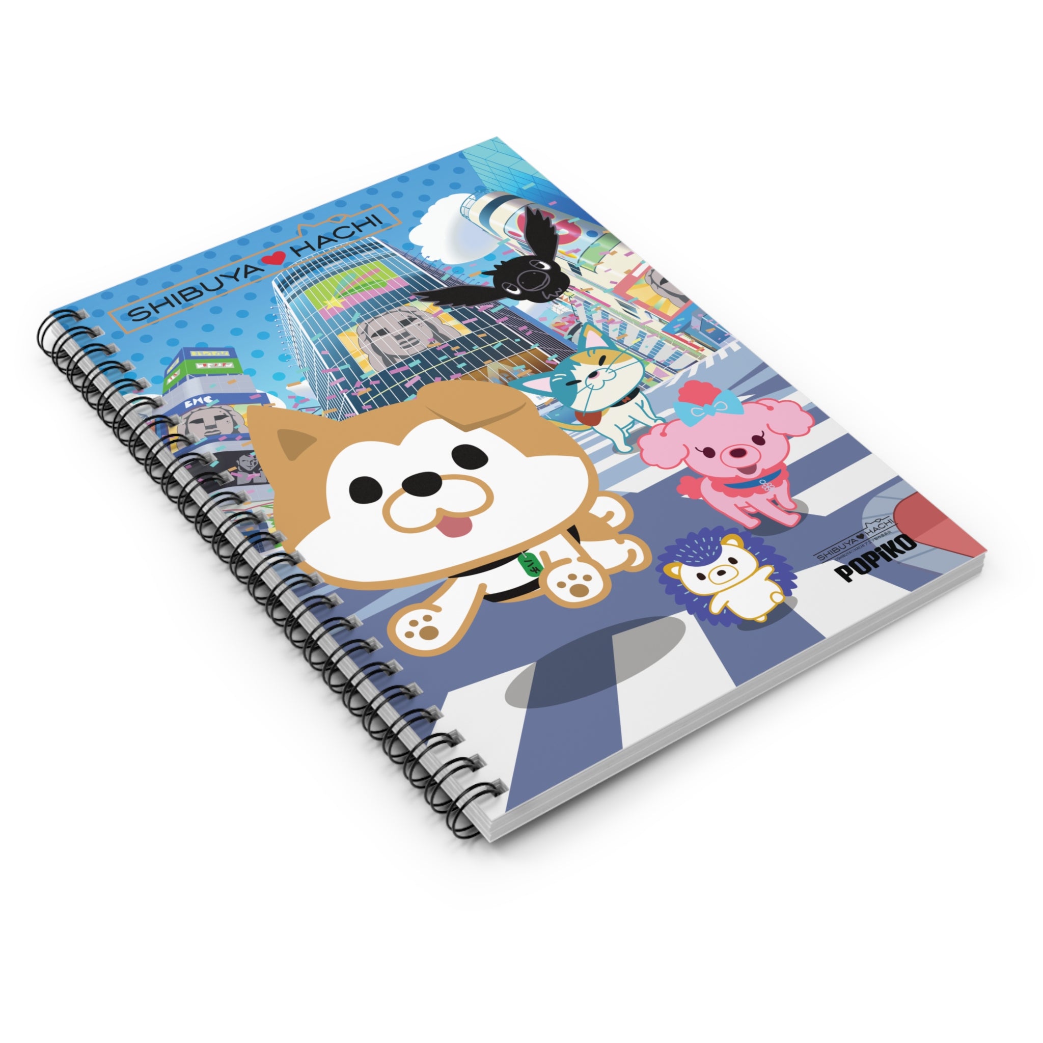 Shibuya Hachi Spiral Notebook